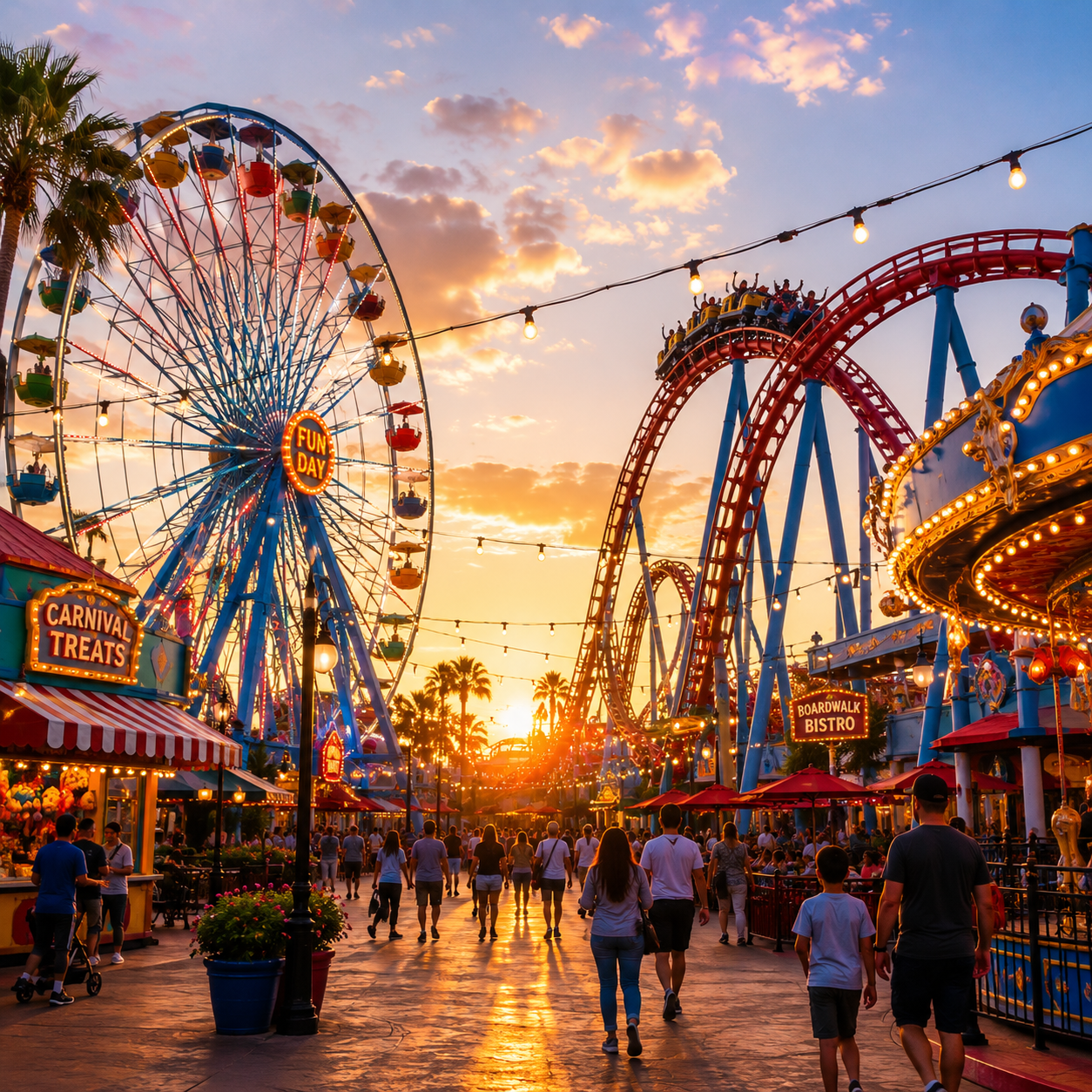 Theme parks and attractions around the world